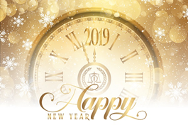 CHÚC MỪNG NĂM MỚI và THÔNG BÁO LỊCH NGHỈ TẾT DƯƠNG LỊCH 2019 của Công ty CP Chứng nhận và Kiểm định Vinacontrol