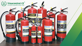 Thử nghiệm bình chữa cháy theo thông tư 08/2019/TT-BCA 