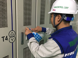 Vinacontrol CE kiểm định kỹ thuật an toàn thiết bị điện tòa Lotte Center