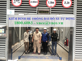 Kiểm định hệ thống bãi đỗ xe tự động dạng ngầm