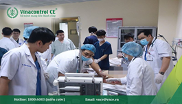 Vinacontrol CE triển khai quan trắc môi trường lao động tại Bệnh viện E