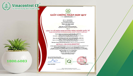 Cấp chứng nhận hợp quy thức ăn chăn nuôi cho Công ty CP Dinh Dưỡng Nông Nghiệp Quốc Tế