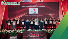 CHỨNG NHẬN HỢP QUY VẬT LIỆU XÂY DỰNG NHẬP KHẨU CHO CÔNG TY CP BM WINDOWS