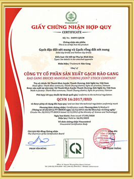 Mẫu giấy chứng nhận hợp quy hợp pháp | Vinacontrol CE