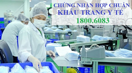 Chứng nhận khẩu trang y tế theo Tiêu chuẩn TCVN 8389:2010