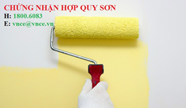 Chứng nhận hợp quy Sơn theo QCVN 16:2023/BXD | 6 nội dung quan trọng