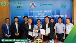 Lễ ký kết hợp tác giữa Vinacontrol CE Và Viện Nghiên cứu Hợp Chuẩn Hàn Quốc (KCL)