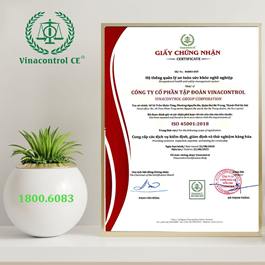 [NEW] Mẫu giấy chứng nhận ISO 45001:2018 hợp pháp 