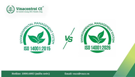 So sánh ISO 14001:2015 và ISO 14001:2026 | Những thay đổi chính