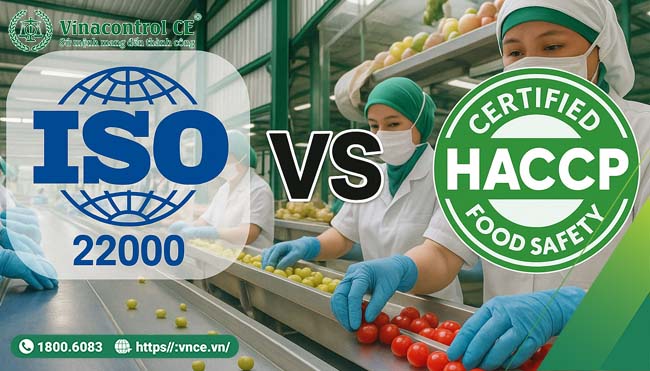  So sánh ISO 22000 và HACCP | Điểm giống và khác nhau