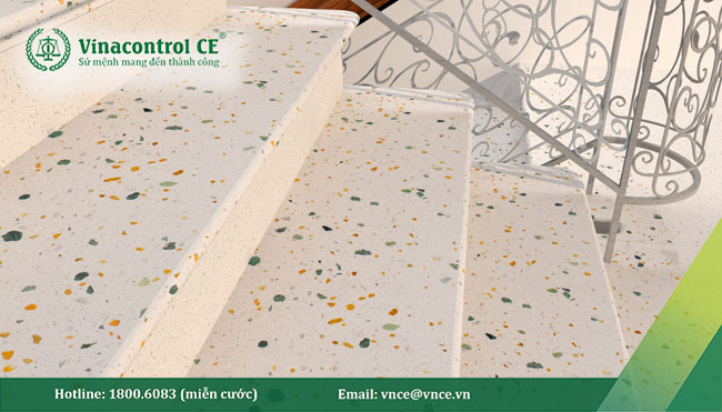 chứng nhận gạch Terrazzo