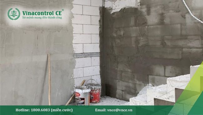 Chất lượng vữa ảnh hưởng trực tiếp đến độ ổn định và kết cấu của công trình