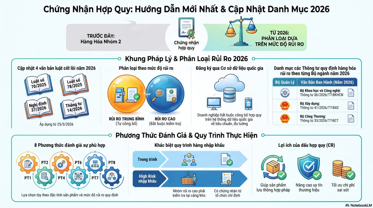 chứng nhận hợp quy 2026
