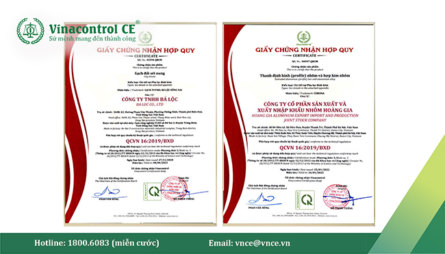 chứng nhận hợp quy 