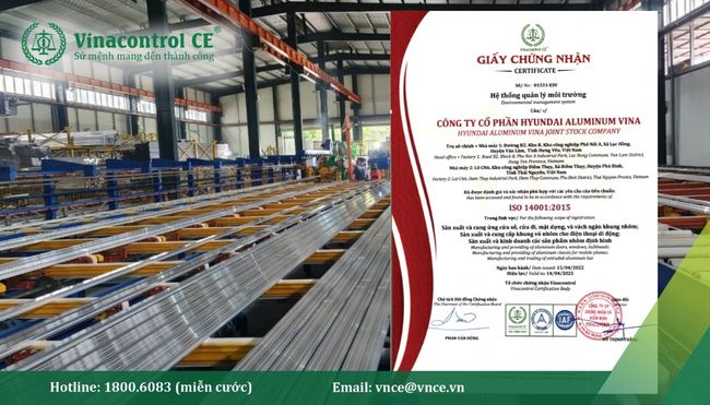 Doanh nghiệp chỉ được sử dụng dấu chứng nhận ISO 14001 sau khi hệ thống quản lý môi trường đã được xác nhận sự phù hợp