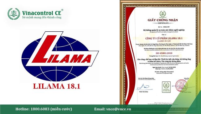 Dấu chứng nhận ISO 45001 chỉ được đưa vào sử dụng sau khi Hệ thống quản lý An toàn & Sức khỏe nghề nghiệp của doanh nghiệp đã được xác nhận sự phù hợp