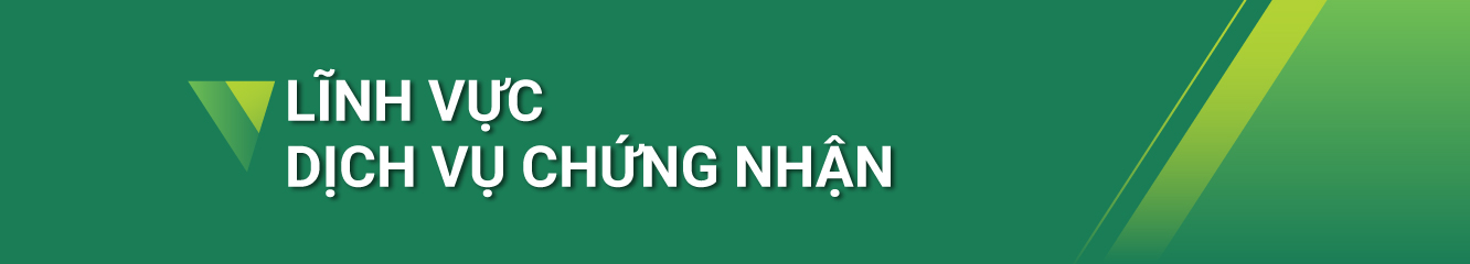 Lĩnh vực dịch vụ chứng nhận