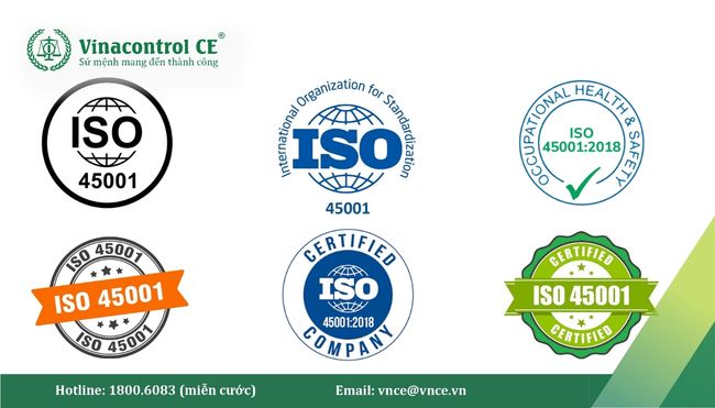 Việc thiết kế logo ISO 45001 cần đảm bảo tính nhận diện và tránh gây hiểu nhầm với các tiêu chuẩn khác