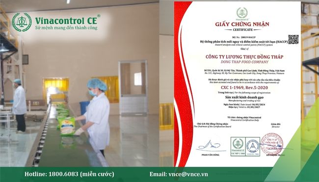 Mẫu giấy chứng nhận HACCP | Hướng dẫn tra cứu giấy chứng nhận hợp lệ