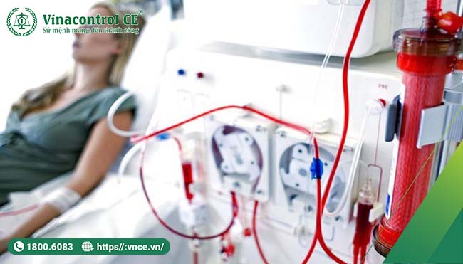 Thiết bị có kết quả kiểm định đạt sẽ được sử dụng cho các bệnh nhân điều trị suy thận