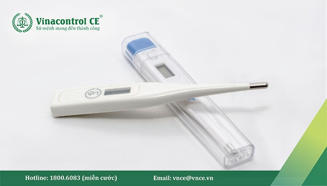 Nhiệt kế điện tử là thiết bị đo thân nhiệt dựa vào cơ chế cảm biến nhiệt độ tại các vùng tiếp xúc với đầu đo nhiệt