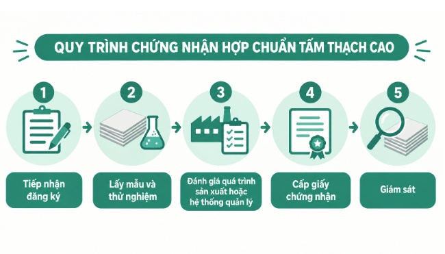 Trình tự thực hiện chứng nhận theo phương thức 5 được hướng dẫn chi tiết tại Phụ lục II Thông tư 14/2026/TT-BKHCN