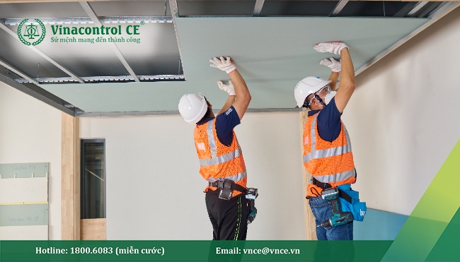 Chứng nhận hợp chuẩn tấm thạch cao là căn cứ xác nhận sự phù hợp của sản phẩm và nâng cao hiệu quả thi công công trình