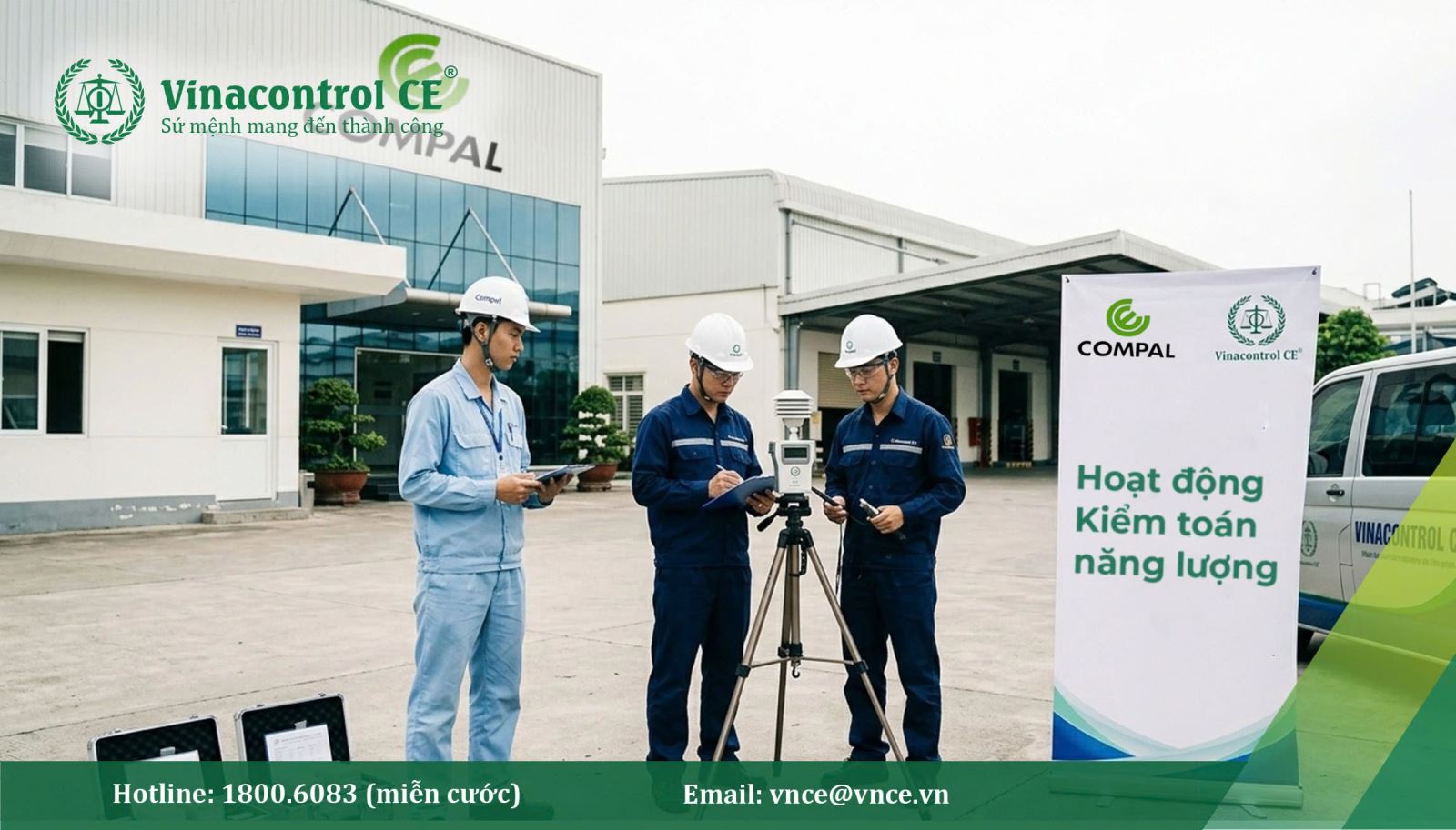 Kiếm toán năng lượng giúp Compal Việt Nam tối ưu hiệu quả sử dụng tài nguyên